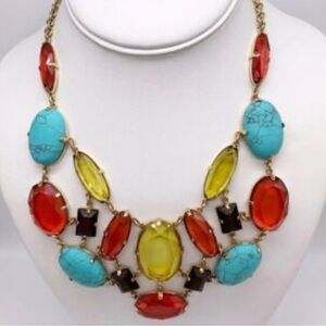 Kate Spade Multicolor Gem Necklace